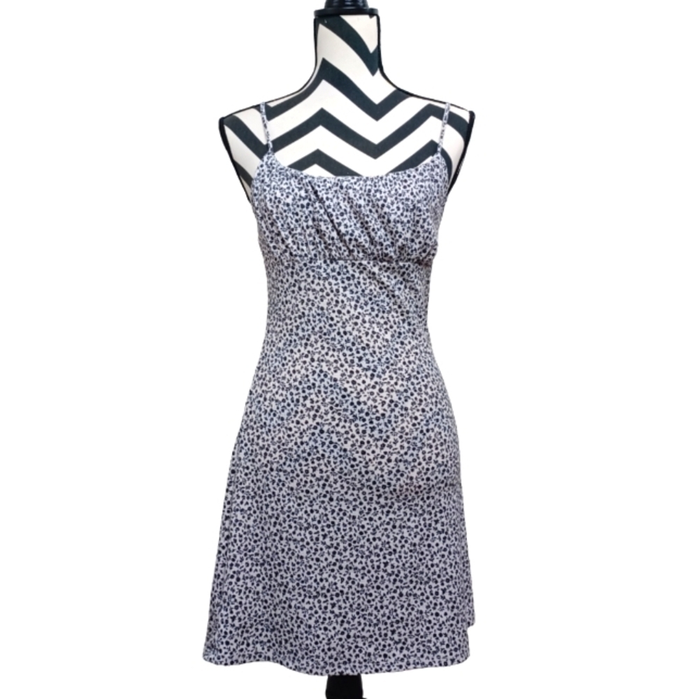 Papermoon Ditsy Y2K Coquette Micro Floral Sz L Dress
